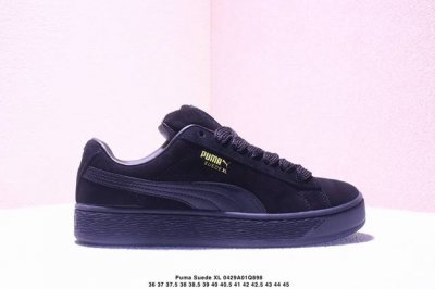 公司级Puma Suede Xl复古单品 彪马 防滑耐磨低帮德训板鞋 货号:399609 01 尺码:36 37 37.5 38 38.5 39 40 40.5