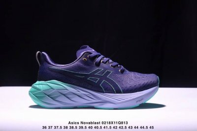 公司级Asics Novablast 4 轻量跑鞋 低帮轻量透气缓震休闲运动跑步鞋 货号:1012B510-401 尺码:36 37 37.5 38 39 39
