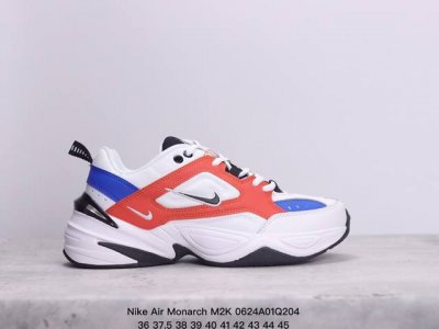 真标耐克nike Air Monarch M2K 经典复古老爹鞋 夸张流线极符 风靡老爹元素 外形延续当下潮流得未来感老爹鞋 设计干净！ 货号:Ao3108-0