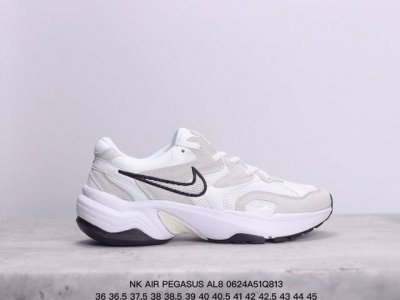公司级耐克nk Air Pegasus Al8舒适百搭耐磨透气低帮跑步鞋时尚厚底老爹鞋专为跑者打造的熟悉弹力脚感再度回归 助你攻克各种目标 再不然 也能为你增添