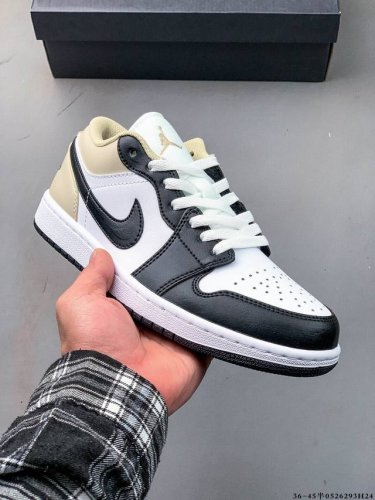 头层真标 耐克Nike Air Jordan Low 1 乔1低帮经典休闲鞋 0526293H24