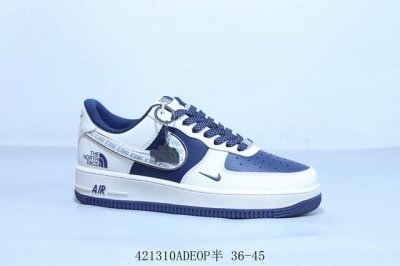 耐克 Nike Air Force 1 Af1耐克 低帮 空军一号休闲板鞋 北面 货号 Hh7518-075 421310Adeop半 36-45