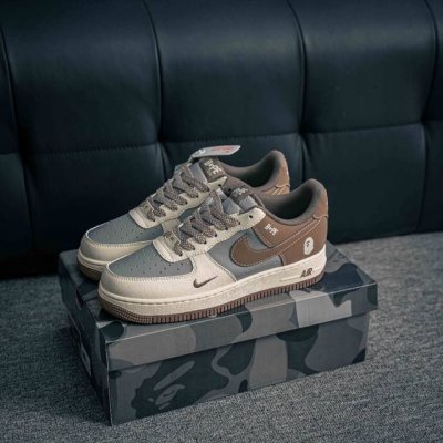 核心私 air Force 1 原装级别 原楦头原纸板 打造纯正空军版型专注外贸渠道 全掌内置蜂窝气垫 原盒配件 原厂中底钢印 拉帮完美 货号 Bb6566 尺