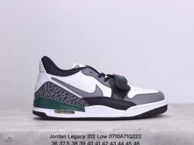 Jordan Legacy 312 Low“Oxidized Green”时尚百搭减震防滑耐磨透气低帮复古篮球鞋 Xm0710Q222