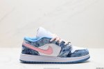 公司级耐克nike Air Jordan 1 Low Gs”Light Arctic Pink“Aj1乔丹一代低帮经典复古文化休闲运动篮球鞋. 货号:Dm894