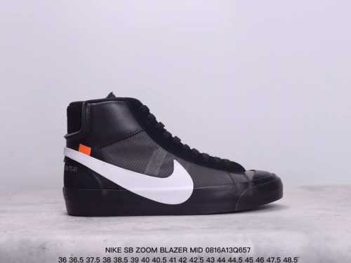 公司真标半码 Nike 耐克sb Zoom Blazer Mid 高帮休闲板鞋 xm0816Q657