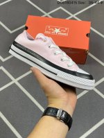 匡威藤原浩闪电三方联名年新款 黑色 蔷薇粉浅粉色 Frgmt X Converse Chuck 70 By You藤原浩联名Chuck 70 休闲帆布运动板鞋