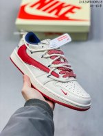 海外爆款限量发售！公司级 Travis Scott X Fragment Design X Jordan Air Jordan 1 Low Og Sp “斯图西