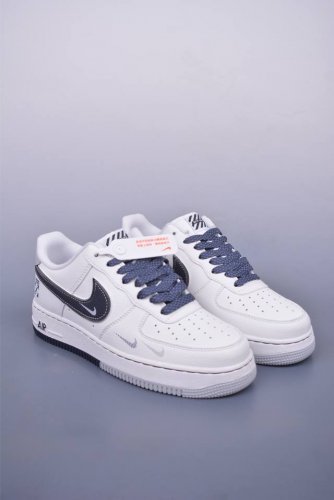 Nike Air Force 1 Low Off联名 原楦头原纸板 打造纯正空军版型 专注外贸渠道 全掌内置蜂窝气垫 原盒配件 原厂中底钢印、拉帮完美 官方货号