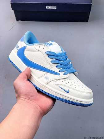 公司级头层 耐克Nike Air Jordan 1 Low Aj1乔1 低帮潮流缓运动休闲板鞋 Aj1 低帮拼接 完美版型真头层牛皮# 内置缓震气垫 原鞋开模 - 点击图像关闭