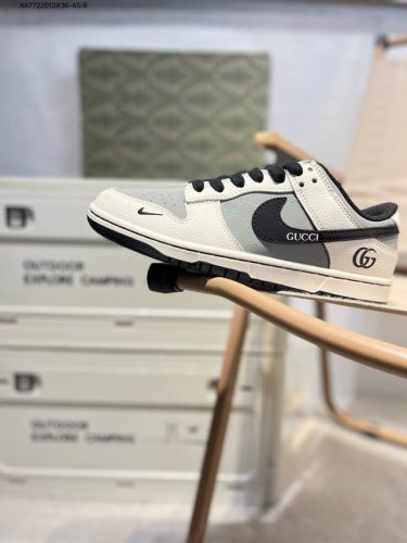 Nike Sb Dunk Low“古驰联名” 周年高端定制 低帮休闲板鞋 定制鞋盒 超高清洁度 皮料切割干净无任何毛边 细节完美Xd1588 Aa77 12#3