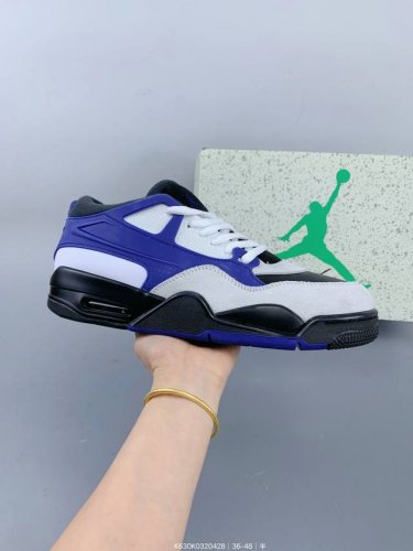 Jordan Air Jordan 4 Rm 复古单品 公司级Jordan Air Jordan 4 Rm 防滑 低帮 复古篮球鞋 此款鞋采用近几年比较流行的版