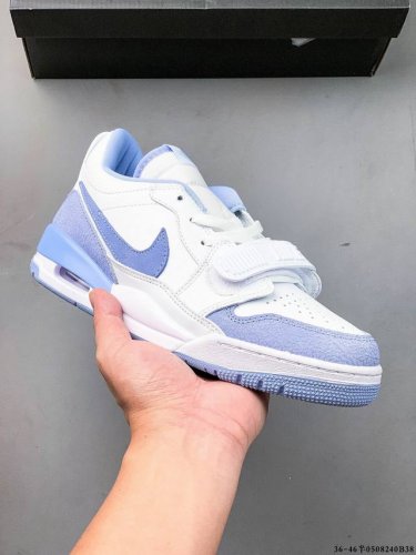 公司级头层！乔丹 Jordan Legacy 312 Low 乔312 混合版本低帮休闲运动篮球鞋 0508 B38