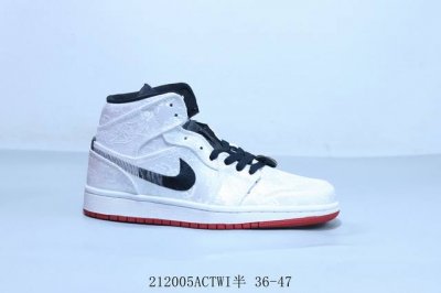 乔丹Air Jordan 1 Low Aj1 乔1高帮丝绸复古文化休闲运动篮球鞋 212005Actwi半 36-47