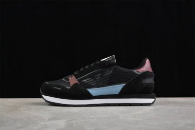 260 Ea 阿玛尼男士鹰标时尚拼色低帮鞋休闲鞋 X4X537 Xn730 Q828F20 尺码： 40 41 42 43 44 45