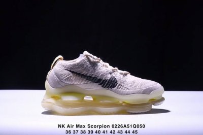 公司级Nk Air Max Scorpion Fk 次世代气垫搭载全掌长气垫鞋款 采用类似于 Vapormax Plus 和 Vapormax Flyknit