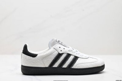 220 公司级阿迪达斯三叶草Adidas Originals Samba Vegan Og 桑巴舞系列绅士德训足球风百搭低帮休闲运动板鞋 货号:Jp7010 尺