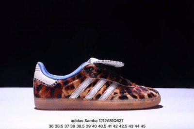 阿迪达斯wales Bonner X Adidas Originals Samba Pony Tonal 德训防滑耐磨 低帮 板鞋 Xm1212Q627