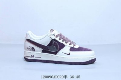 260 耐克 Nike Air Force 1 Af1耐克 2025蛇年北面联名 低帮 空军一号休闲板鞋 120090Adoro半 36-45