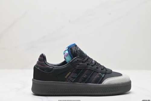 公司级阿迪达斯三叶草Adidas Originals Samba Xlg 桑巴舞系列绅士德训足球风百搭低帮休闲运动板鞋 货号:Ji2582 尺码:36 36.5