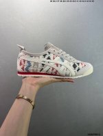 asics 亚瑟士 男女鞋真标半码制 日产经典老牌-鬼塚虎 Onitsuka Tiger Mexico 66经典墨西哥系列复古经典百搭板鞋休闲运动鞋慢跑鞋 采用
