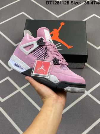 Nike Air Jordan 4 Retro 耐克迈克尔 乔丹Aj4代中帮复古休闲运动文化篮球鞋 货号:Aq9129-501 编码：D71281128 Siz - 点击图像关闭