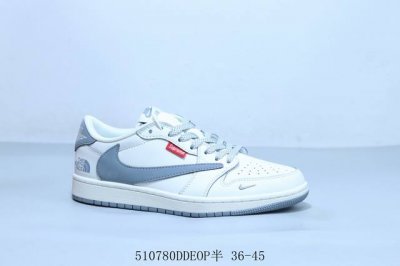 乔丹Air Jordan 1 Low Aj1 乔1低帮复古文化休闲运动篮球鞋倒勾 货号 Xz5158-008 510780Ddeop半 36-45