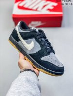 公司级耐克Nike Sb Dunk Low扣篮系列低帮休闲运动滑板板鞋采用软质牛剖皮鞋面材质#正确后跟反口里弧度#原厂中底布正确印刷#鞋垫嵌入缓震乳胶+Sole