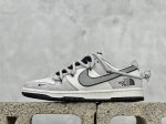 Nk Sb Dunk Low 北面联名-Cdg灰黑抽绳 周年高端定制 低帮休闲板鞋 Xx3168-307 #定制鞋盒 大厂纯原品质出货 超高清洁度 皮料切割干净