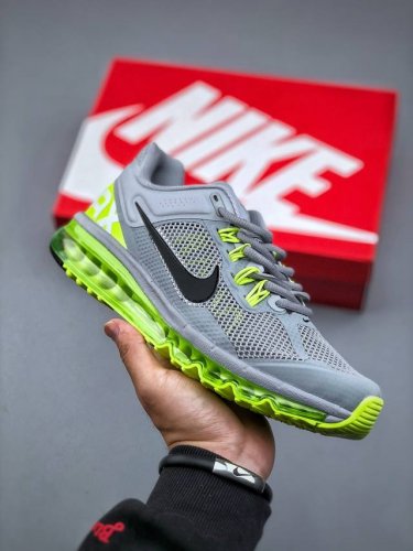 Nike Air Max 2013 耐克复古透气网布气垫跑鞋 #搭配全掌式 Max Air 气垫，为步伐注入充沛活力。半透明中底和外底，为整体造型画龙点睛，打造