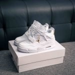 核心私 air Jordan 4 Net Rattan Aj4 乔4 柔雅藤色 文化篮球鞋 #鞋款以颠覆性设计重构经典轮廓 超大镂空网眼结构覆盖鞋身主体 赋予鞋