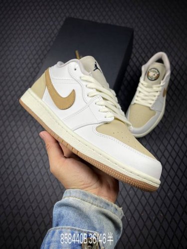 B 公司级Nike Air Jordan 1 Low Se Aj1乔1低帮休闲板鞋 同步官方配色 官方货号:Ib8855-121 尺码:36 36.5 37.5