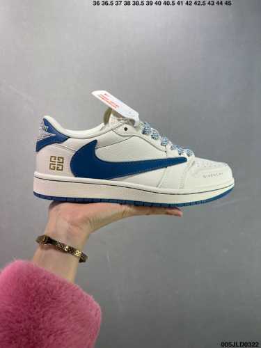 230 公司级Air Jordan Aj1 Low 低帮定制 Cf3688-002 原厂内置气垫魔块 A模大底 头层小牛皮 鞋舌Aj原厂专用牛津布+Aj专用反口