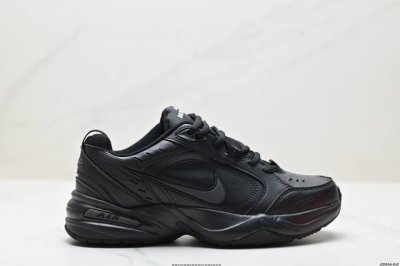 230 真标Nike Air Monarch Iv皮革 日常百搭 減震防滑 低帮生活休闲鞋 采用皮革材质打造鞋面，鞋面结实耐穿，日常也非常好打理，整体配色以白色