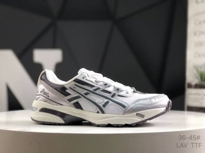 亚瑟士 Asics Gel-1090 亚瑟士复古时尚运动休闲鞋 #原楦原纸版开发#采用复古厚底设计#鞋面采用帆布材质 提供较好的透气性和舒适度#外形上则延续经典