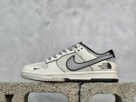 放店私 Nk Sb Dunk Low 北面 X Cdg三方联名 黑字灰勾 周年高端定制 低帮休闲板鞋 Dm6868-029 #定制鞋盒 大厂纯原品质出货 超高清