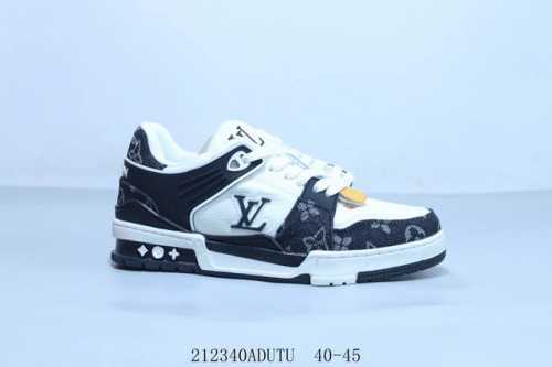 Lv路易威登Louis Vuitton Trainer Sneaker Low休闲运动文化百搭篮球鞋 212340Adutu 40-45