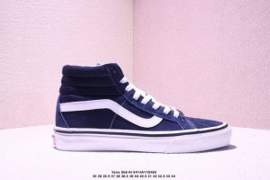 Vans Sk8-Hi 藏蓝色 安纳海姆系列 经典高帮硫化板鞋 尺码：35 36 36.5 37 38 38.5 39 40 40.5 41 42 42.5 4
