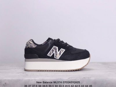 公司级新百伦new Balance Wl574 增高鞋系列 材质细节鞋标处理满满 原版楦型 高弹eva大底 鞋垫 还原正品脚感 完美走线 Encap减震中底 货