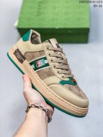 Gucci 轻奢单品 广东品质原厂 高奢古驰gucci Screener Gg High-Top Sneaker休闲潮鞋系列意大利进口超软小牛皮+刺绣搭配 原装