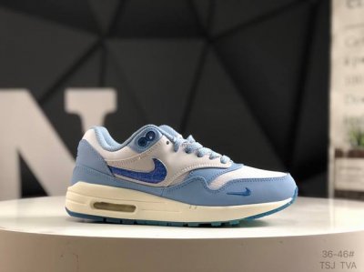 真标带半码 耐克 Nike Air Max 1 复古休闲跑步鞋 官方同步上架真标原盒 原底原面 正确版型 原版开发 精准细节 市面最高版本 官方货号：Dr044