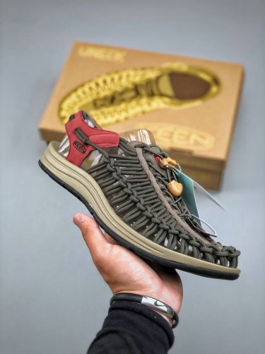 科恩 Keen Uneek Flat-M 平底编织弹力穿搭溯溪涉水休闲户外凉鞋 尺码 36 37 38 39 40 41 42 43 44 45