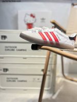 联名款 Hello Kitty 凯蒂猫 X Adidas Originals Gazelle Indoor “White Red Core Black”舒适百搭