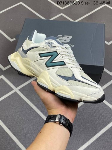 新百伦 New Balance Nb9060小象蹄男女款9060舒适百搭老爹鞋鞋面在990 的基础中进行了扩展和使用，以提供可见的运动感，中底采用 Abzorb