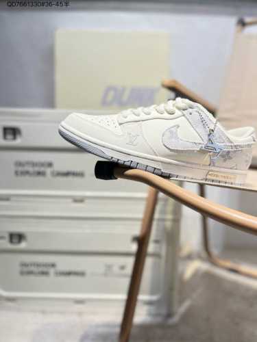 230 Nike Sb Dunk Low“Lv联名限定” 周年高端定制 低帮休闲板鞋 定制鞋盒 超高清洁度 皮料切割干净无任何毛边Dj2024 Qd766133