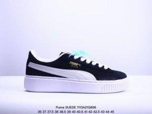 公司级Puma SUEDE PLATFORM CORE复古单品 彪马 防滑耐磨低帮德训板鞋 货号:395205 02 尺码:36 37 37.5 38 38.5