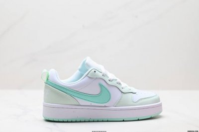 真标耐克 Nike Court Borough Low 低帮百搭透气休闲运动板鞋 经典耐用的设计 兼顾舒适脚感和出众风范 演绎匠心之作 结构性的支撑贴合感结合复