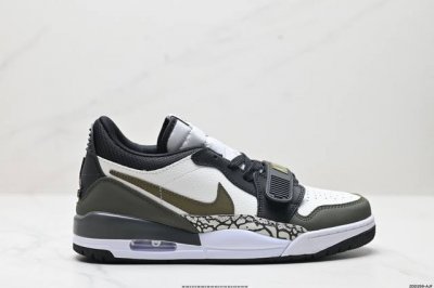 公司级三合一最强合体，多种新配色回归耐克nike Air Jordan Legacy 312 Low”White Grey Fog Blue Red“乔丹最强三