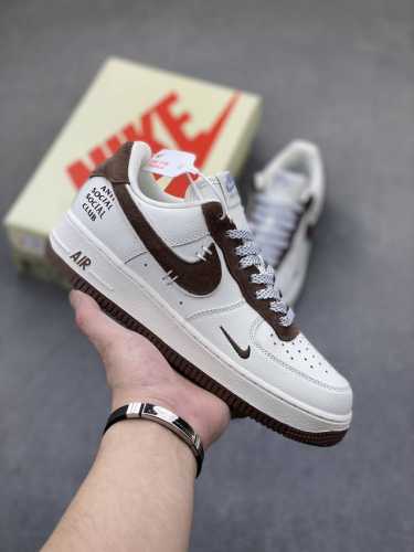 工厂套现 福利特价110 原本地240版本 nike Air Force1 L .0W X Anti Social Social Club (Assc) 联名空