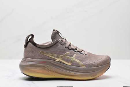 公司级Asics Gel-Nimbus 27 舒适防滑耐磨低帮休闲跑步鞋 鞋底采用了轻质发泡材料 并在后跟和前掌处采用了Asics亚瑟士核心科技-Gel缓震胶 - 点击图像关闭